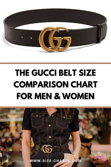 gucci belt size chart conversion|Gucci belt thin vs thick.